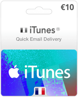 $10 France iTunes Gift Card (Email Delivery)
