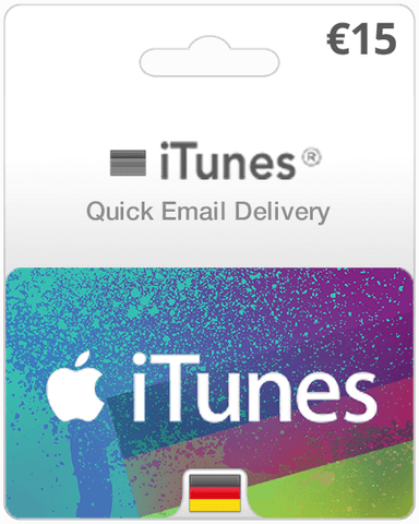 $15 Germany iTunes Gift Card (Email Delivery)