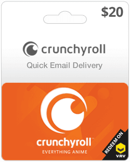 $20 Crunchyroll Gift Card (Email Delivery)