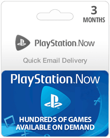 3 Month PlayStation Now Card