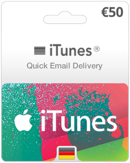 $50 Germany iTunes Gift Card (Email Delivery)