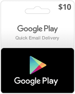 $10 Google Play (Email Delivery)