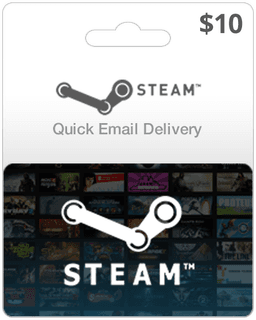 $10 Steam Gift Card (Email Delivery)