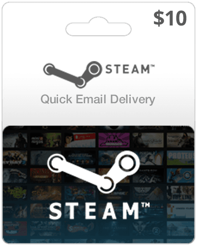 $10 Steam Gift Card (Email Delivery)