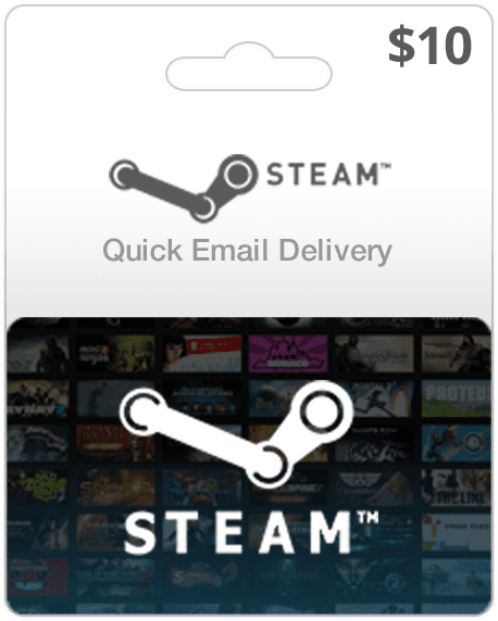 $10 Steam Gift Card (Email Delivery)