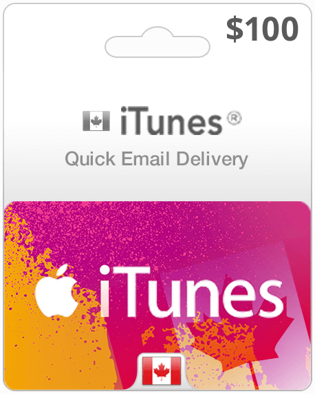 Buy iTunes Gift Card Canada