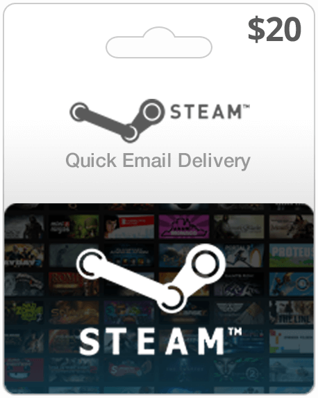 Valve Steam Wallet $20 Gift Card STEAM WARFRAME 2017 $20