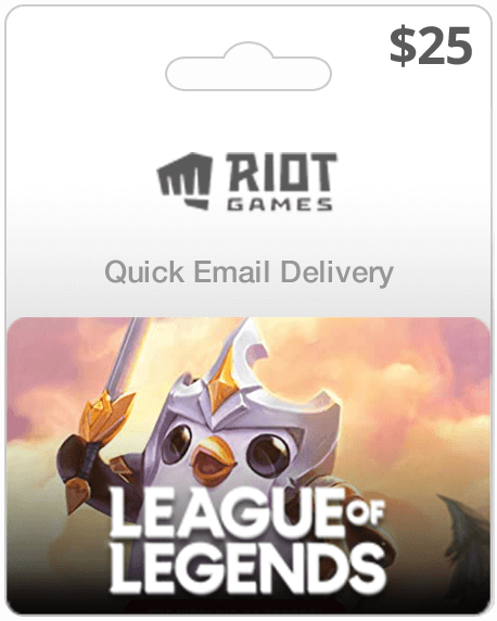 Riot Games League of Legends $25 (Digital Delivery) [Digital